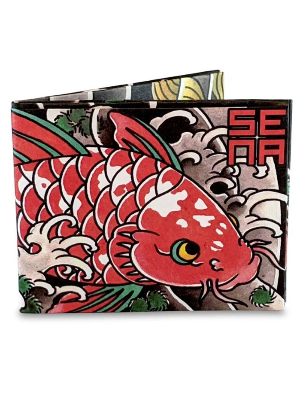 Dynomighty Tyvek Koi Tattoo Mighty Wallet - Brand New